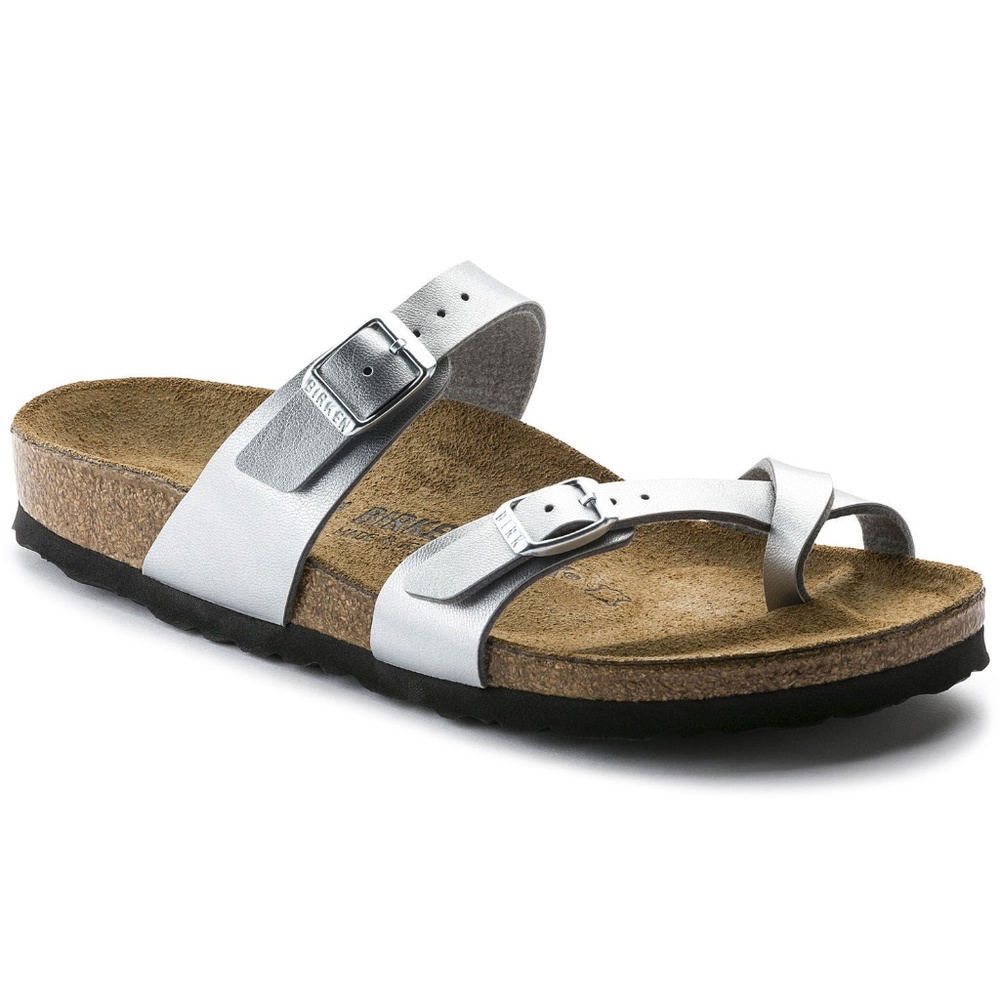 NEW Birkenstock Mayari Silver Womens Sandal